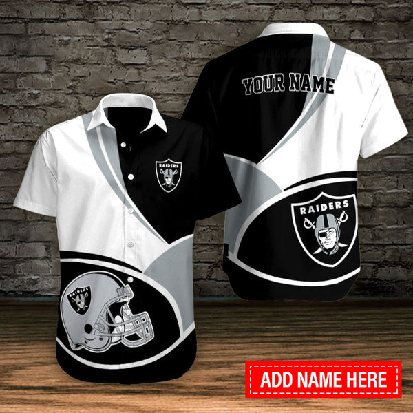 Las Vegas Raiders 2 (160) Personalized Hawaiian Button down shirt