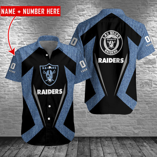 Las Vegas Raiders 2 (156) Personalized Hawaiian Button down shirt