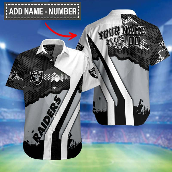 Las Vegas Raiders 2 (168) Personalized Hawaiian Button down shirt