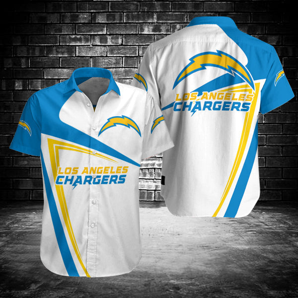 Los Angeles Chargers 2 (23) Personalized Hawaiian Button down shirt