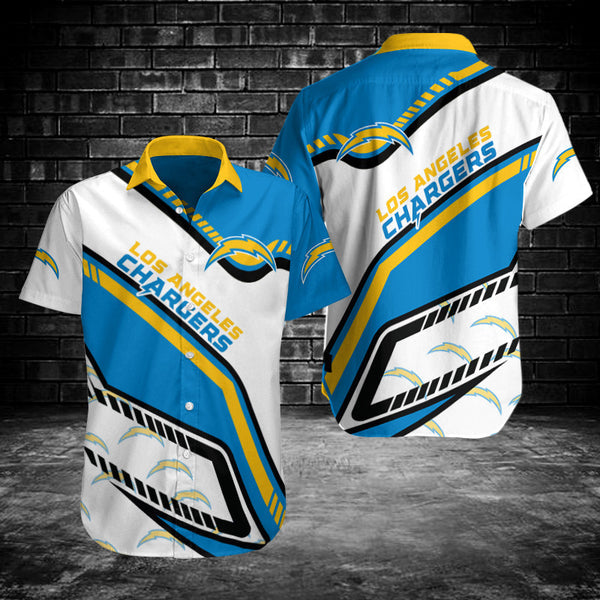 Los Angeles Chargers 2 (21) Personalized Hawaiian Button down shirt