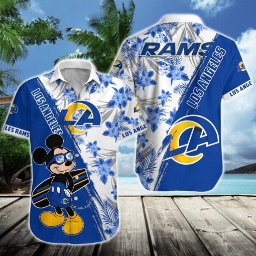 Los Angeles Rams 2 (22) Personalized Hawaiian Button down shirt