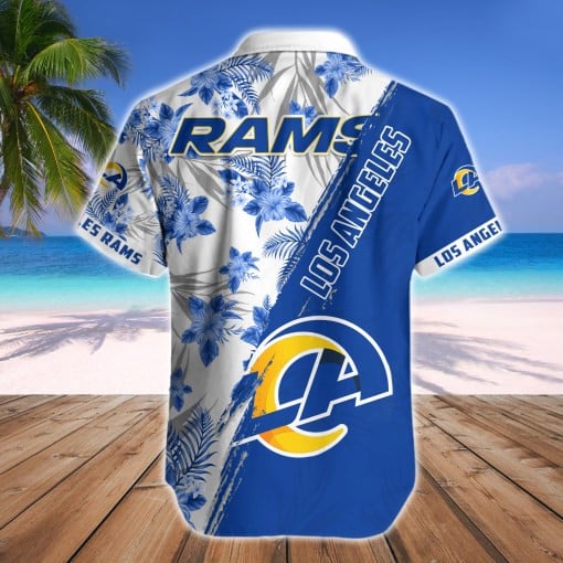 Los Angeles Rams 2 (22) Personalized Hawaiian Button down shirt
