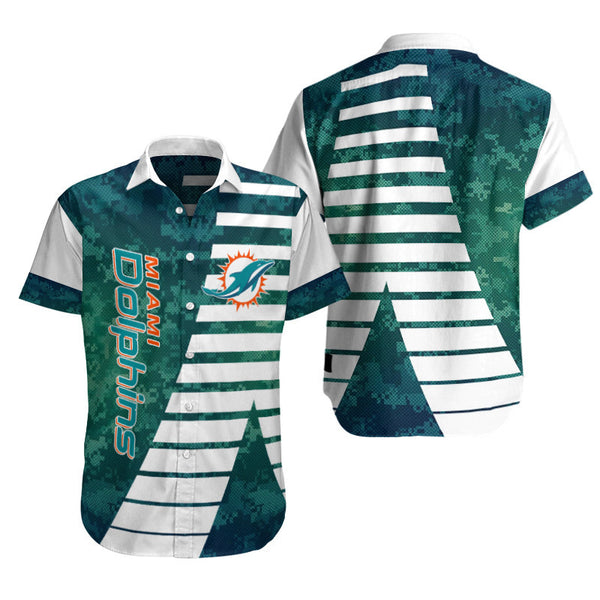 Miami Dolphins 2 (28) Personalized Hawaiian Button down shirt