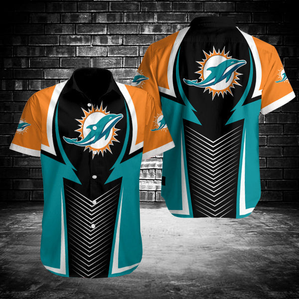 Miami Dolphins 2 (41) Personalized Hawaiian Button down shirt