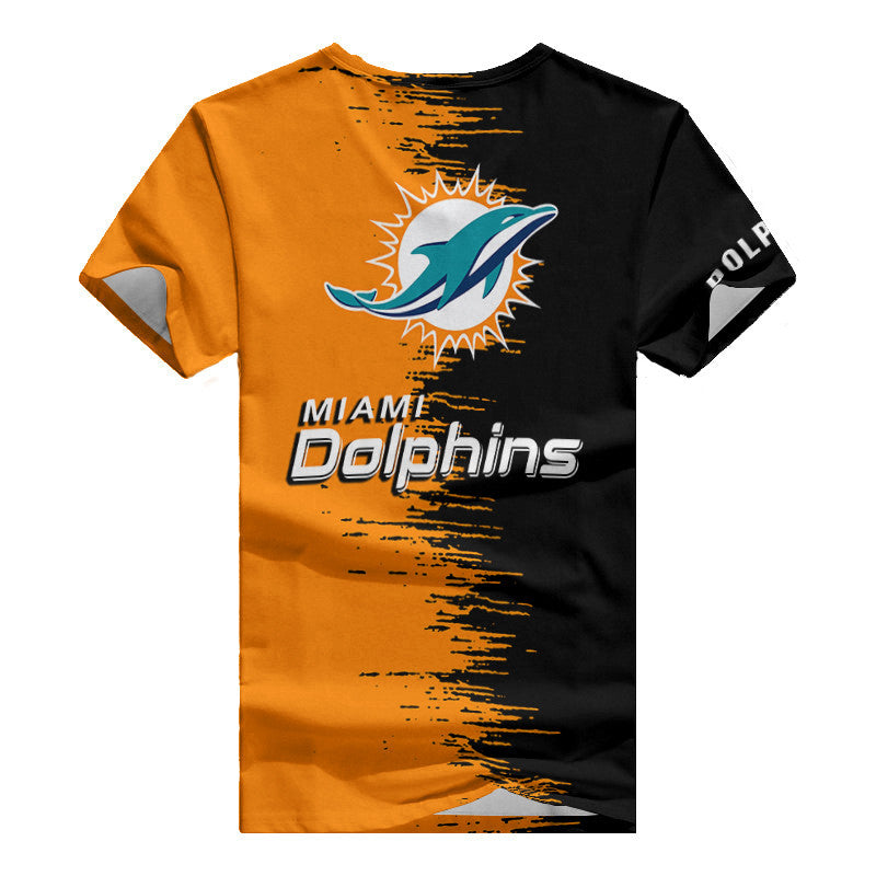 Miami Dolphins 1 (39) Personalized V-neck Women T-shirt