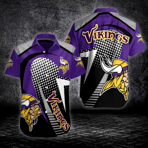 Minnesota Vikings 2 (16) Personalized Hawaiian Button down shirt