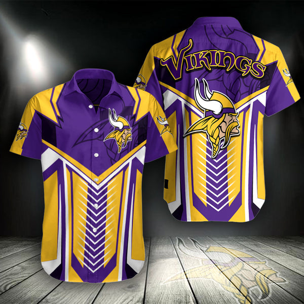Minnesota Vikings 2 (17) Personalized Hawaiian Button down shirt