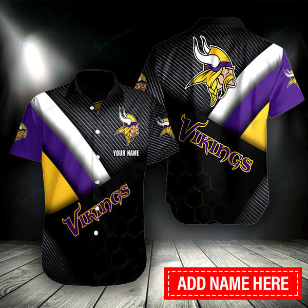 Minnesota Vikings 2 (31) Personalized Hawaiian Button down shirt