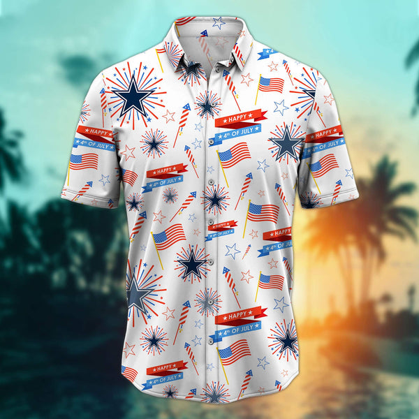 Dallas Cowboys 2 (273) Personalized Hawaiian Button down shirt