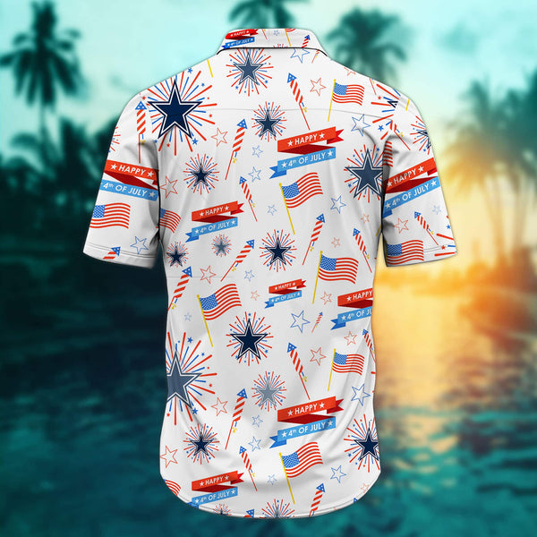 Dallas Cowboys 2 (273) Personalized Hawaiian Button down shirt