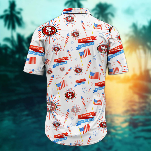 San Francisco 49ers 2 (24) Personalized Hawaiian Button down shirt