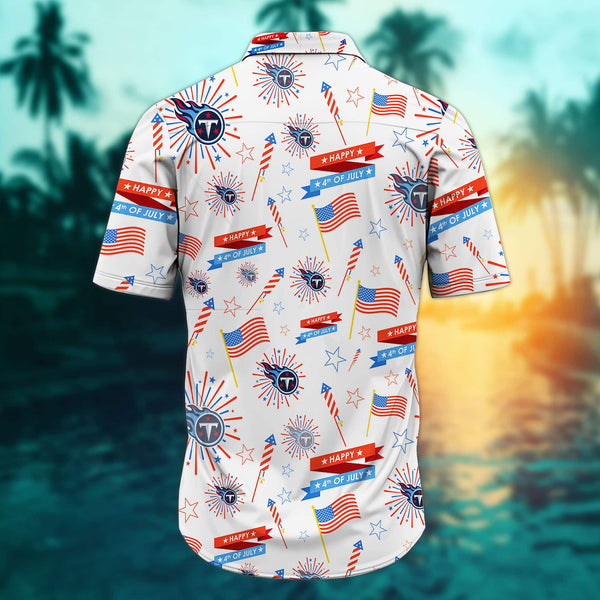 Tennessee Titans 2 (1) Personalized Hawaiian Button down shirt