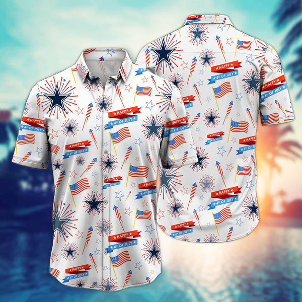 Dallas Cowboys 2 (273) Personalized Hawaiian Button down shirt