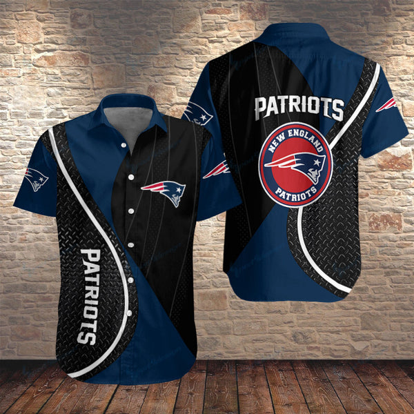 New England Patriots 2 (3) Personalized Hawaiian Button down shirt