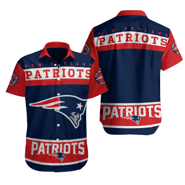 New England Patriots 2 (24) Personalized Hawaiian Button down shirt