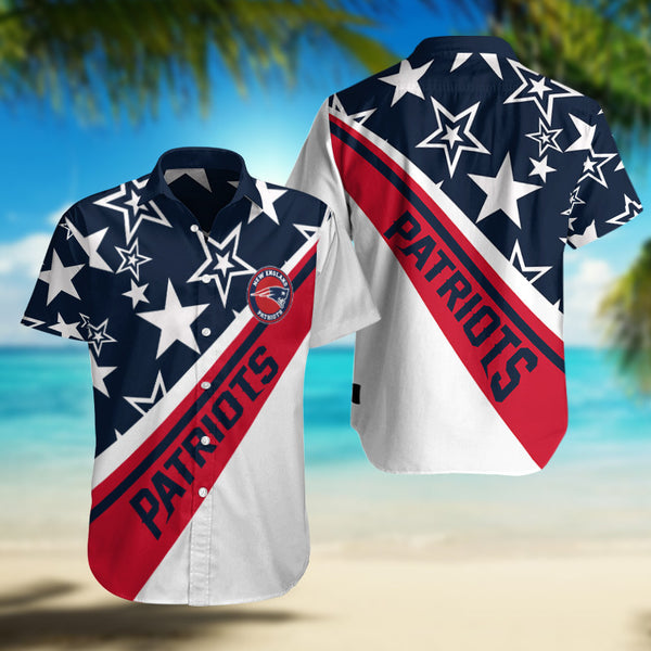 New England Patriots 2 (21) Personalized Hawaiian Button down shirt