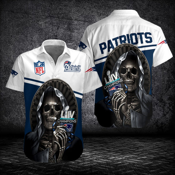 New England Patriots 2 (19) Personalized Hawaiian Button down shirt