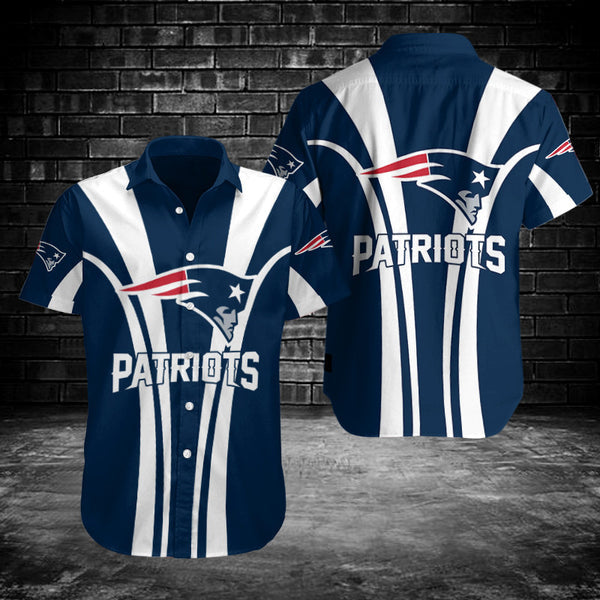 New England Patriots 2 (18) Personalized Hawaiian Button down shirt