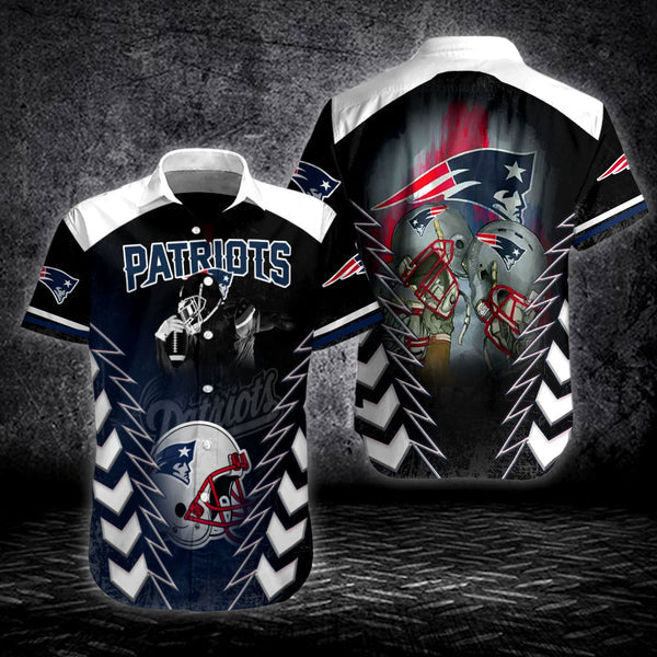 New England Patriots 2 (33) Personalized Hawaiian Button down shirt