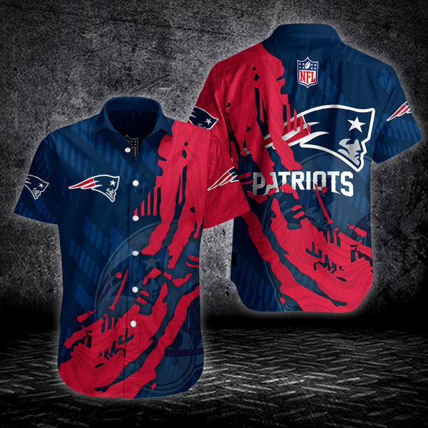 New England Patriots 2 (32) Personalized Hawaiian Button down shirt