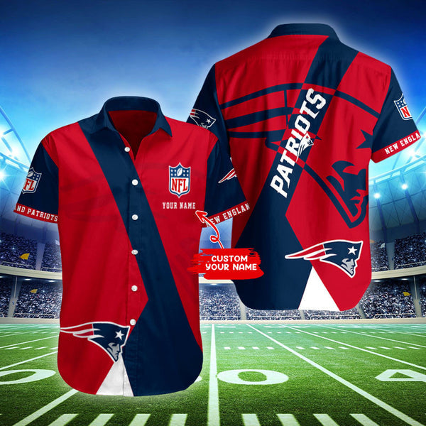 New England Patriots 2 (26) Personalized Hawaiian Button down shirt