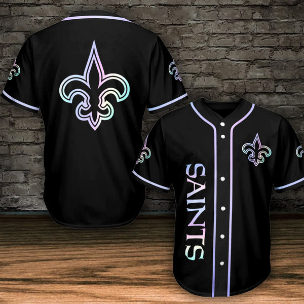 New Orleans Saints Personalized Baseball Jersey 021