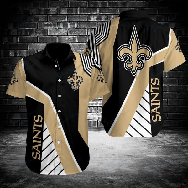 New Orleans Saints 2 (19) Personalized Hawaiian Button down shirt