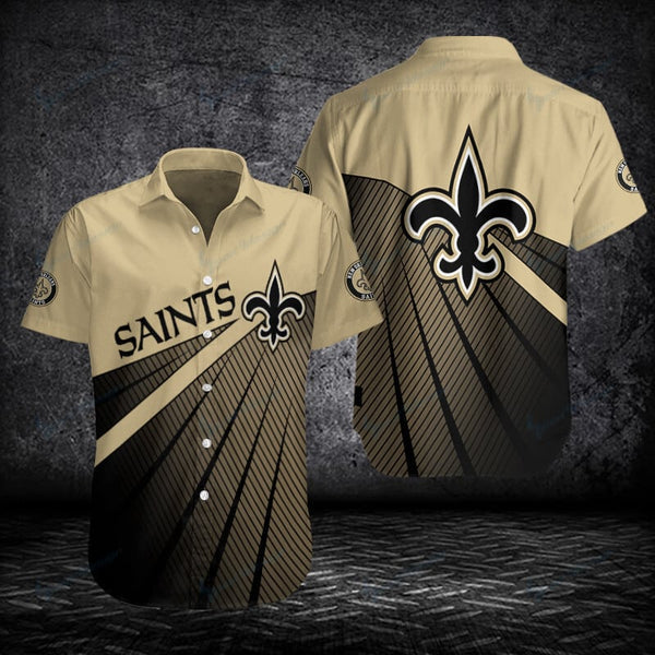 New Orleans Saints 2 (18) Personalized Hawaiian Button down shirt