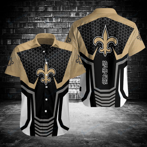 New Orleans Saints 2 (17) Personalized Hawaiian Button down shirt