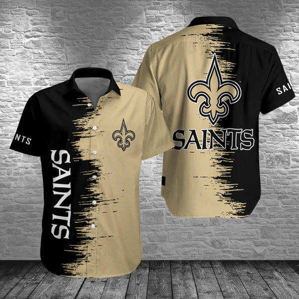 New Orleans Saints 2 (16) Personalized Hawaiian Button down shirt
