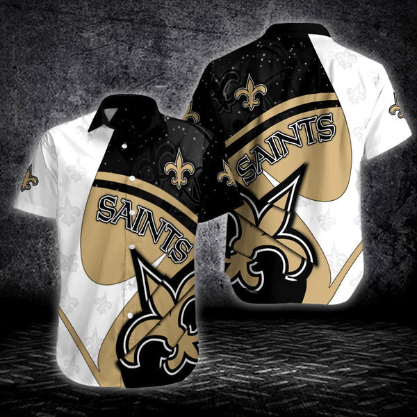 New Orleans Saints 2 (14) Personalized Hawaiian Button down shirt