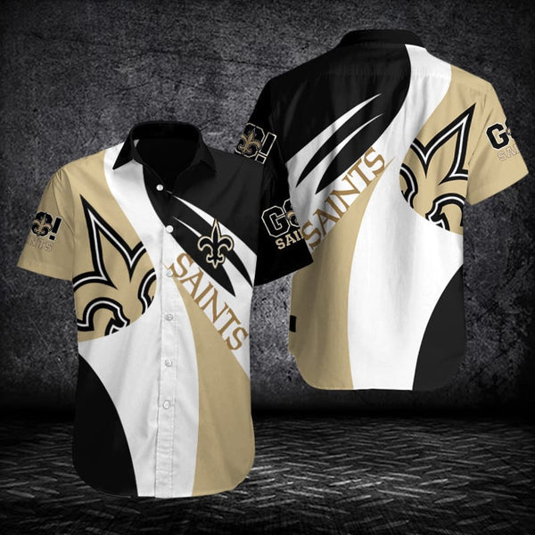 New Orleans Saints 2 (30) Personalized Hawaiian Button down shirt