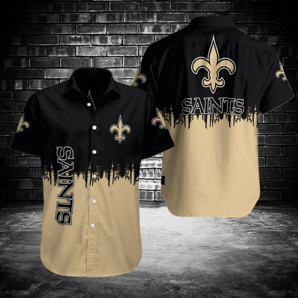 New Orleans Saints 2 (32) Personalized Hawaiian Button down shirt