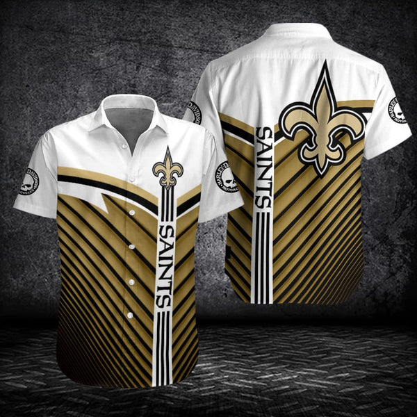 New Orleans Saints 2 (26) Personalized Hawaiian Button down shirt