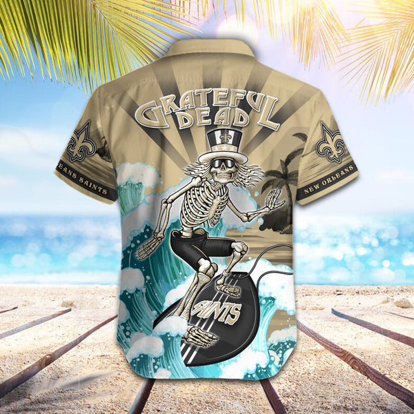 New Orleans Saints 2 (33) Personalized Hawaiian Button down shirt