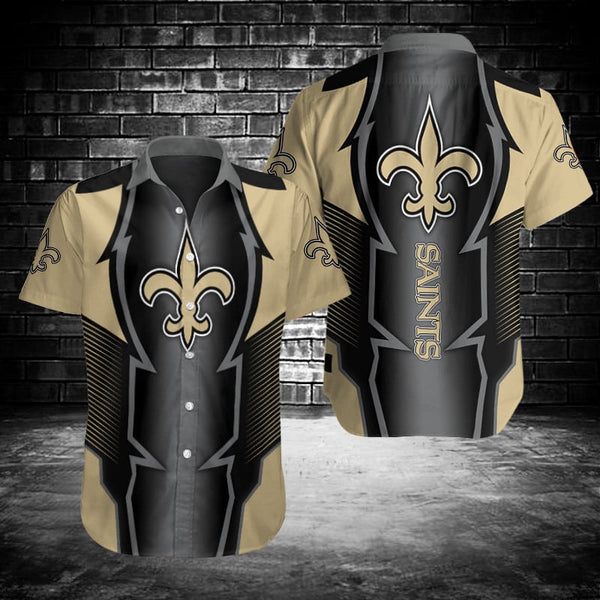 New Orleans Saints 2 (41) Personalized Hawaiian Button down shirt