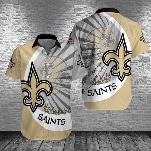 New Orleans Saints 2 (38) Personalized Hawaiian Button down shirt