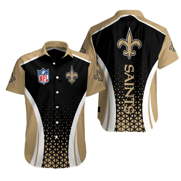New Orleans Saints 2 (44) Personalized Hawaiian Button down shirt