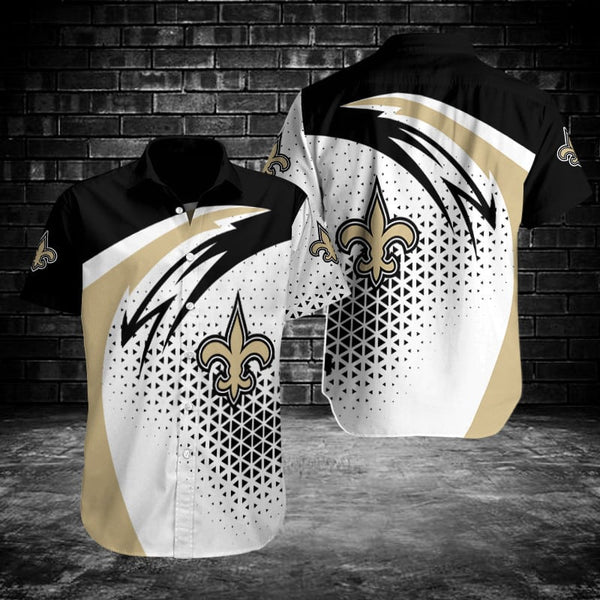 New Orleans Saints 2 (39) Personalized Hawaiian Button down shirt