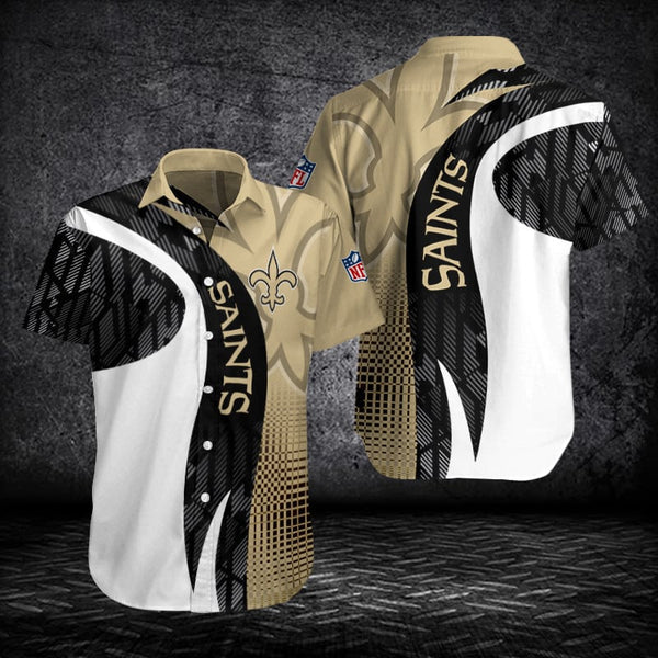 New Orleans Saints 2 (37) Personalized Hawaiian Button down shirt