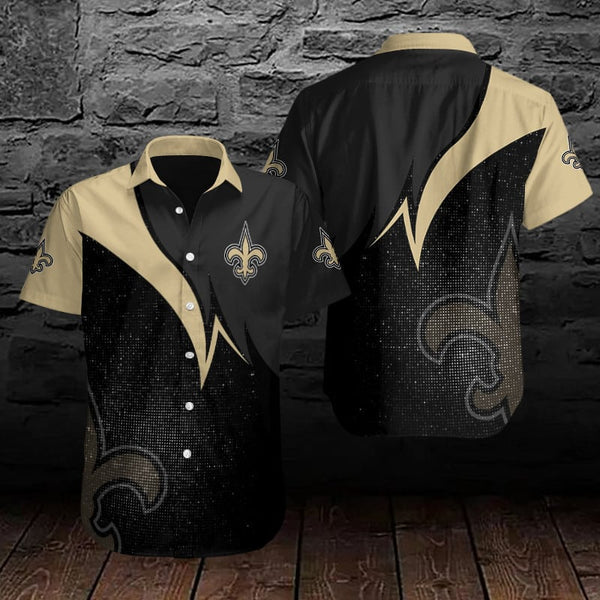 New Orleans Saints 2 (50) Personalized Hawaiian Button down shirt