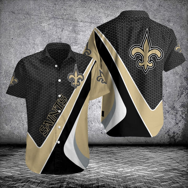 New Orleans Saints 2 (34) Personalized Hawaiian Button down shirt