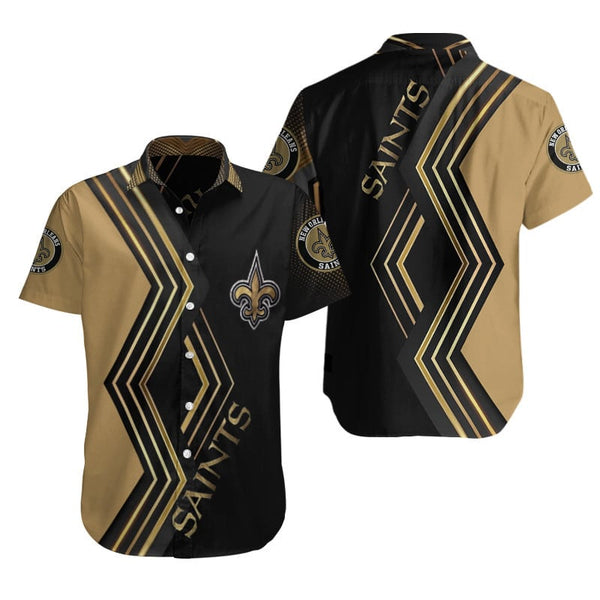 New Orleans Saints 2(53) Personalized Hawaiian Button down shirt