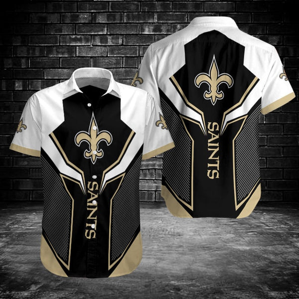 New Orleans Saints 2 (47) Personalized Hawaiian Button down shirt