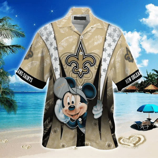 New Orleans Saints 2 (57) Personalized Hawaiian Button down shirt