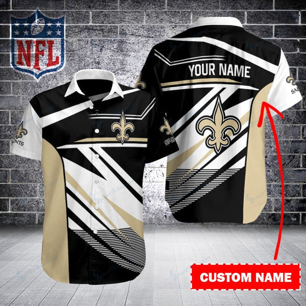 New Orleans Saints 2 (61) Personalized Hawaiian Button down shirt