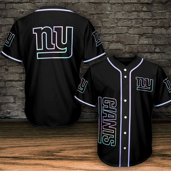 New York Giants Personalized Baseball Jersey 018