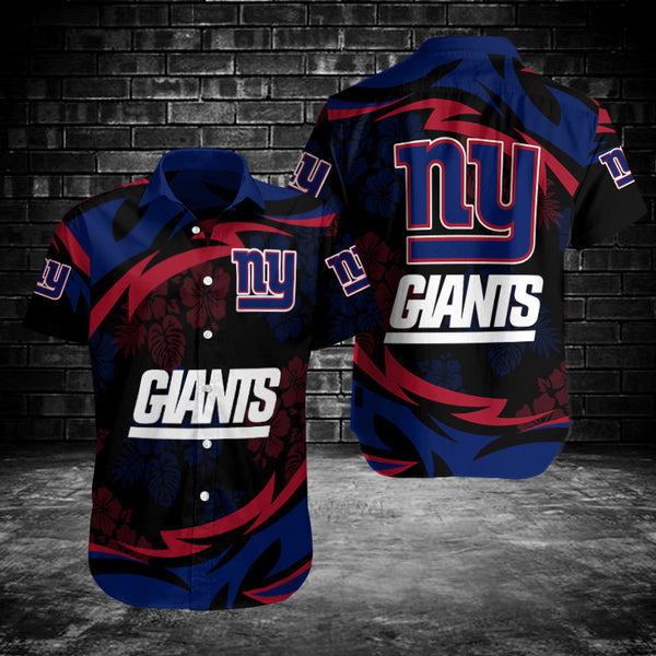 New York Giants 2 (22) Personalized Hawaiian Button down shirt