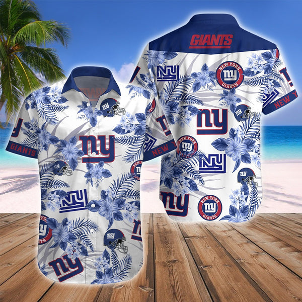 New York Giants 2 (14) Personalized Hawaiian Button down shirt